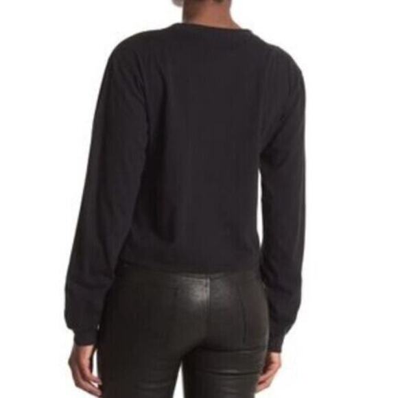 Abound Women's Graphic Long Sleeve T-Shirt in Black See Each Other 2XS - Picture 2 of 3